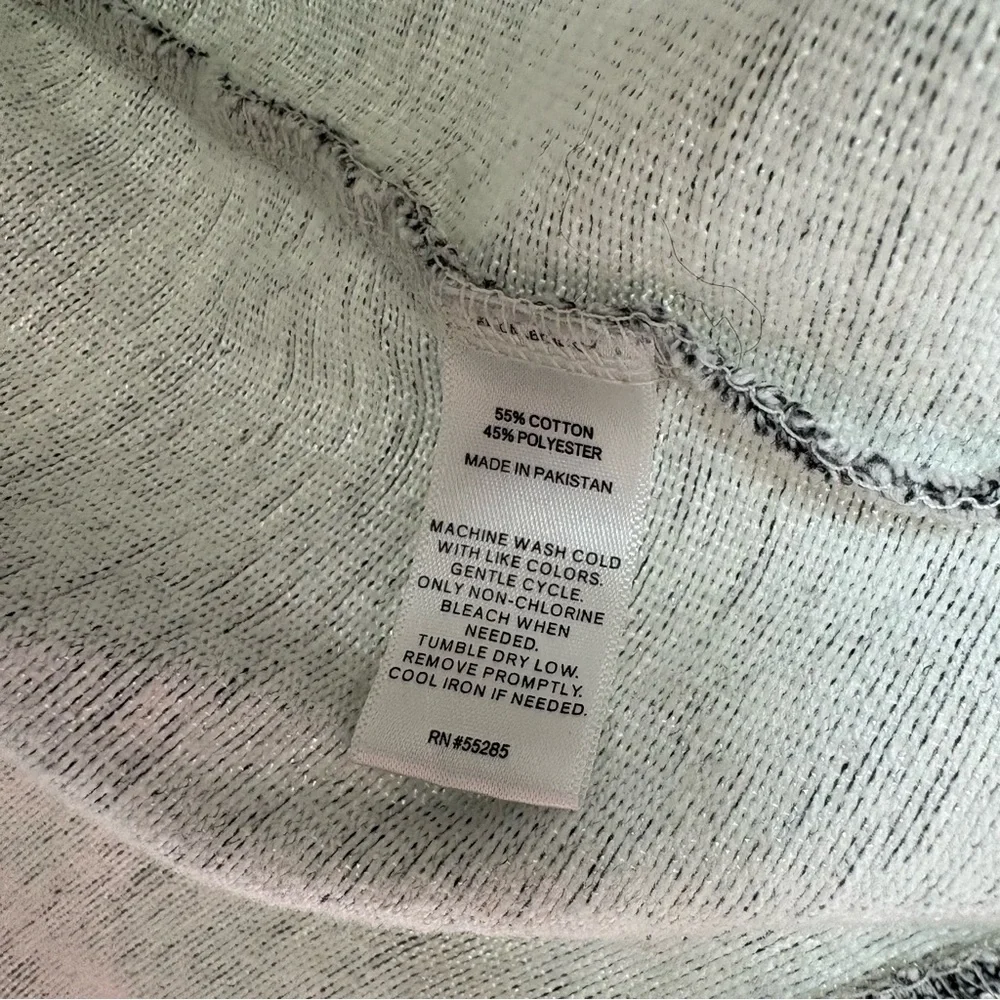 Express Light Gray Turtleneck Pullover